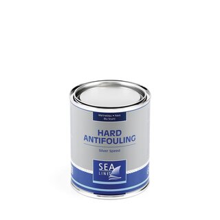 SEA-LINE Antifouling Hart Silver Speed rot 2,5 Liter